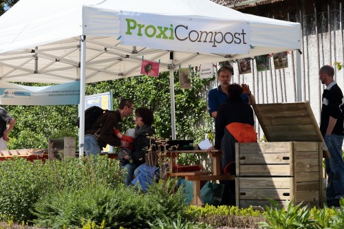 Stand ProxiCompost au Château de Prangins - 4 mai 2014